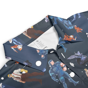 Silverhawks Cartoon Characters AOP Men/Women Polo Shirt