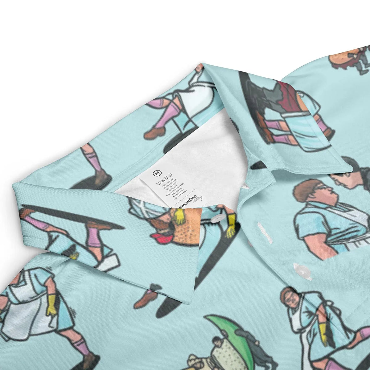 Lunch Lady Land SNL AOP Men/Women Polo Shirt