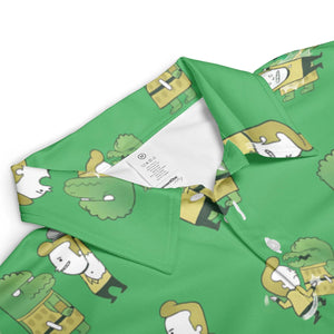 Kirk-Fu With Gorn Star Trek AOP Men/Women Polo Shirt