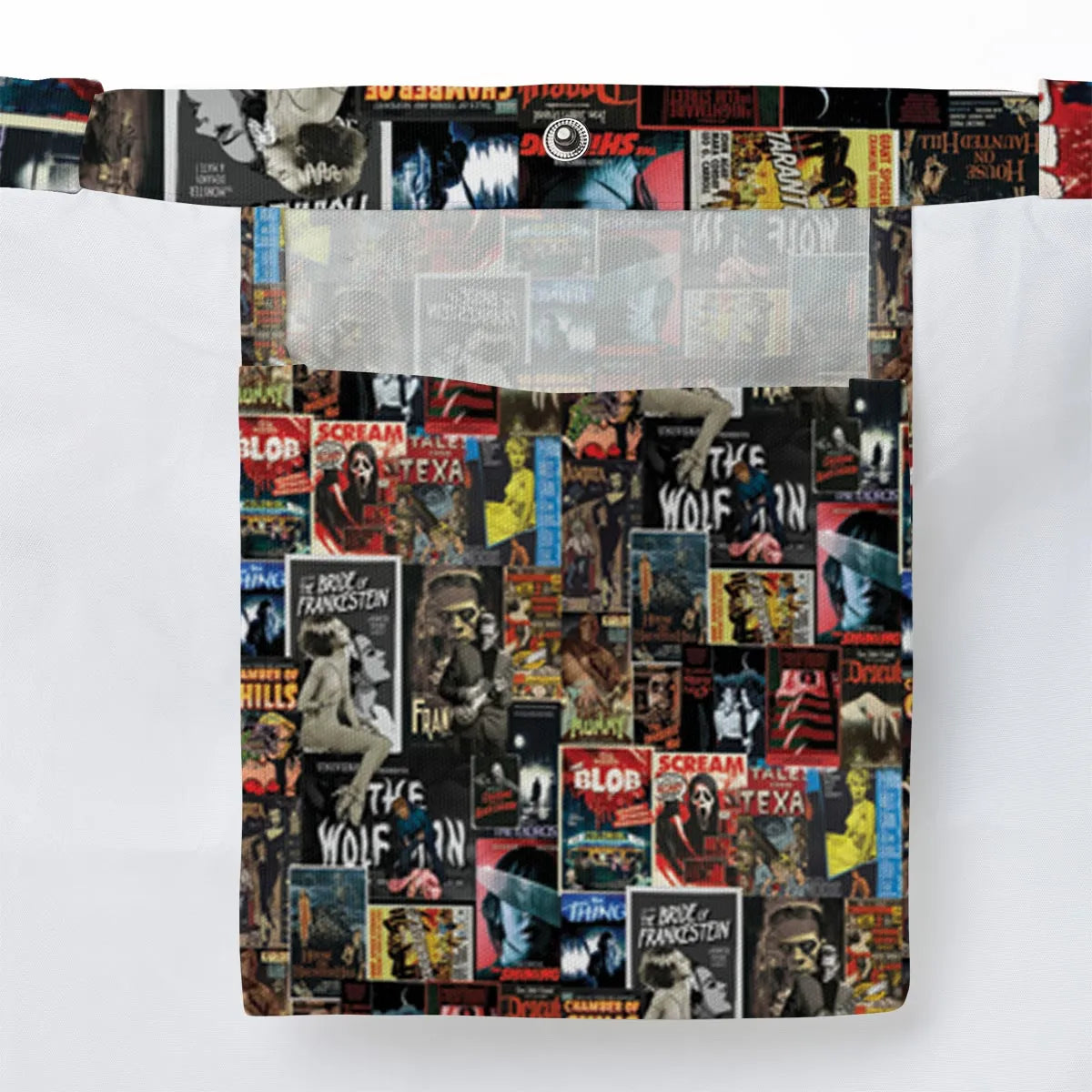 Classic Horror Movie Posters Monster Universal Scream Ghostface The Thing Large Tote Bag