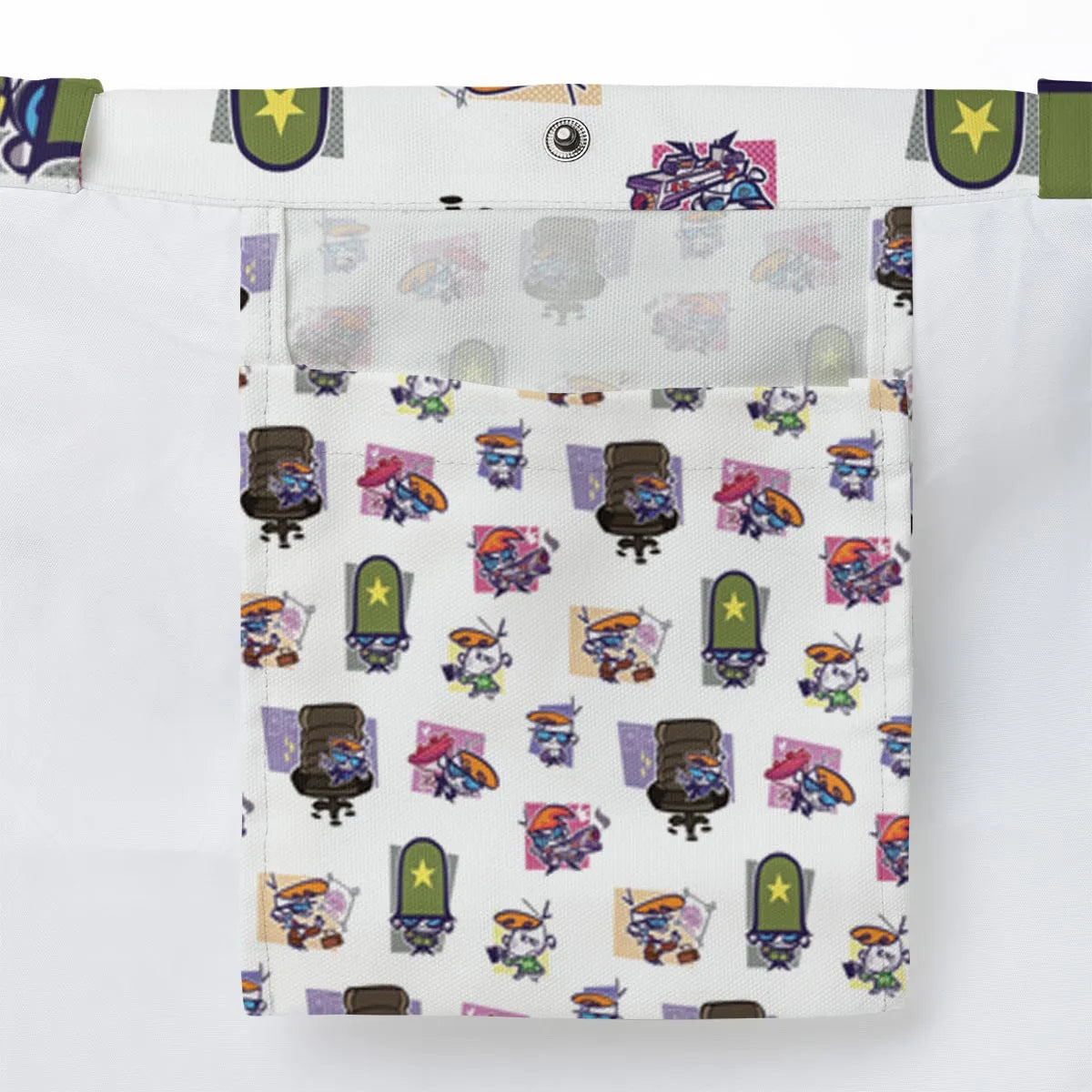 Dexter's Laboratory Characters Large Tote Bag