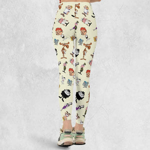 60s The Adventures Of Rocky And Bullwinkle and Friends Legging