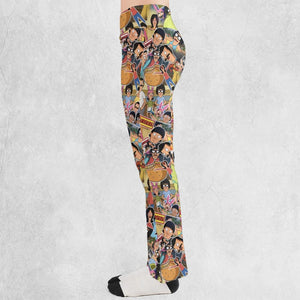 Bob's Burger Wonder Wharf Flare Leggings