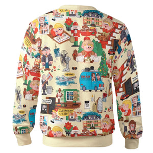 Alone for Christmas Cardigan