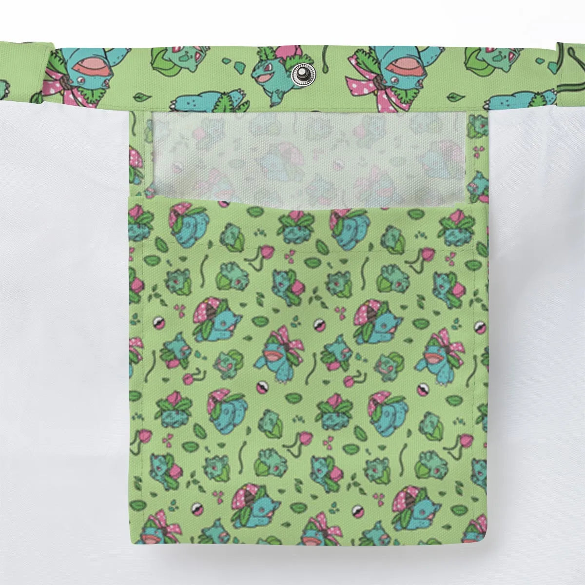 Venusaur Ivysaur and Bulbasaur Pokemon Large Tote Bag