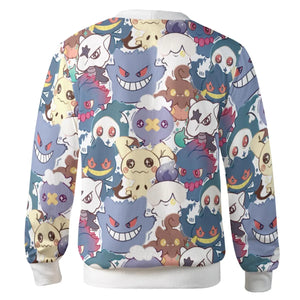 Ghost Friends Pokemon Cardigan