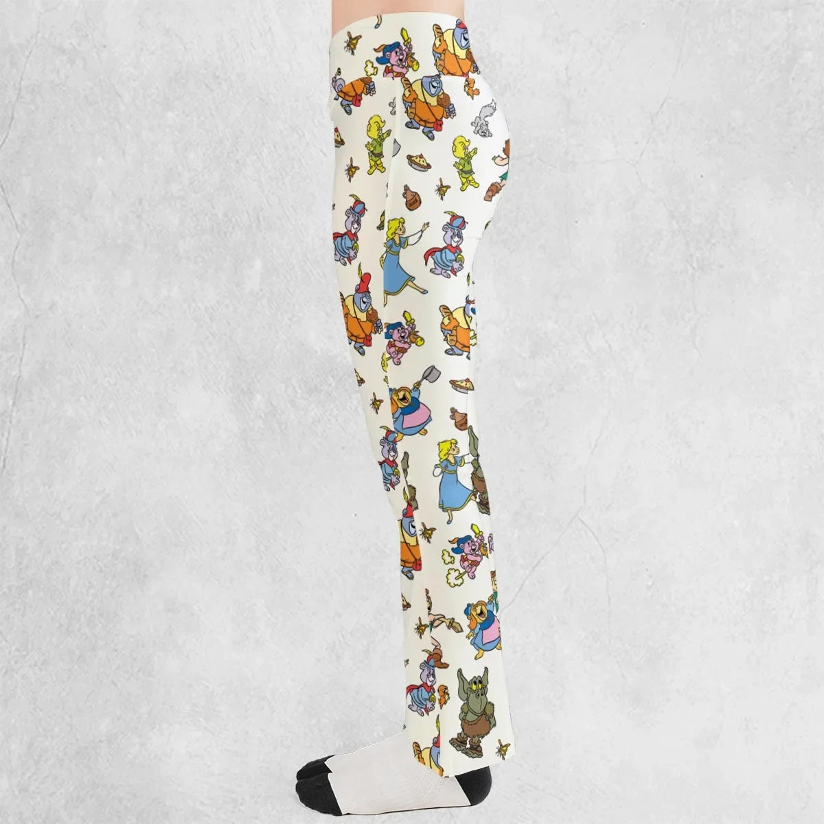 Gummi Bears Characters Flare Leggings