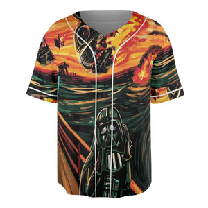 Vader Scream Darth Vader Unisex Baseball Jersey