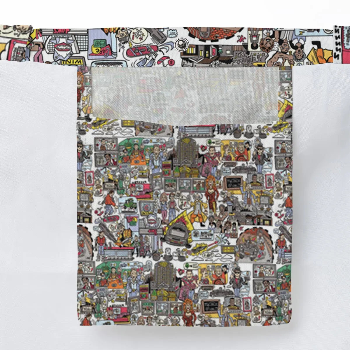 Back To Style Back To The Future Large Tote Bag
