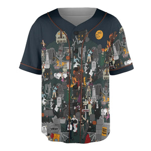 Horror Street Unisex Baseball Jersey