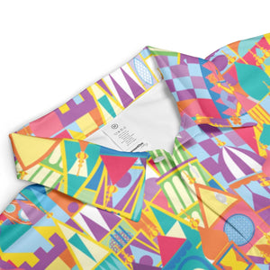 It's a Small World AOP Men/Women Polo Shirt
