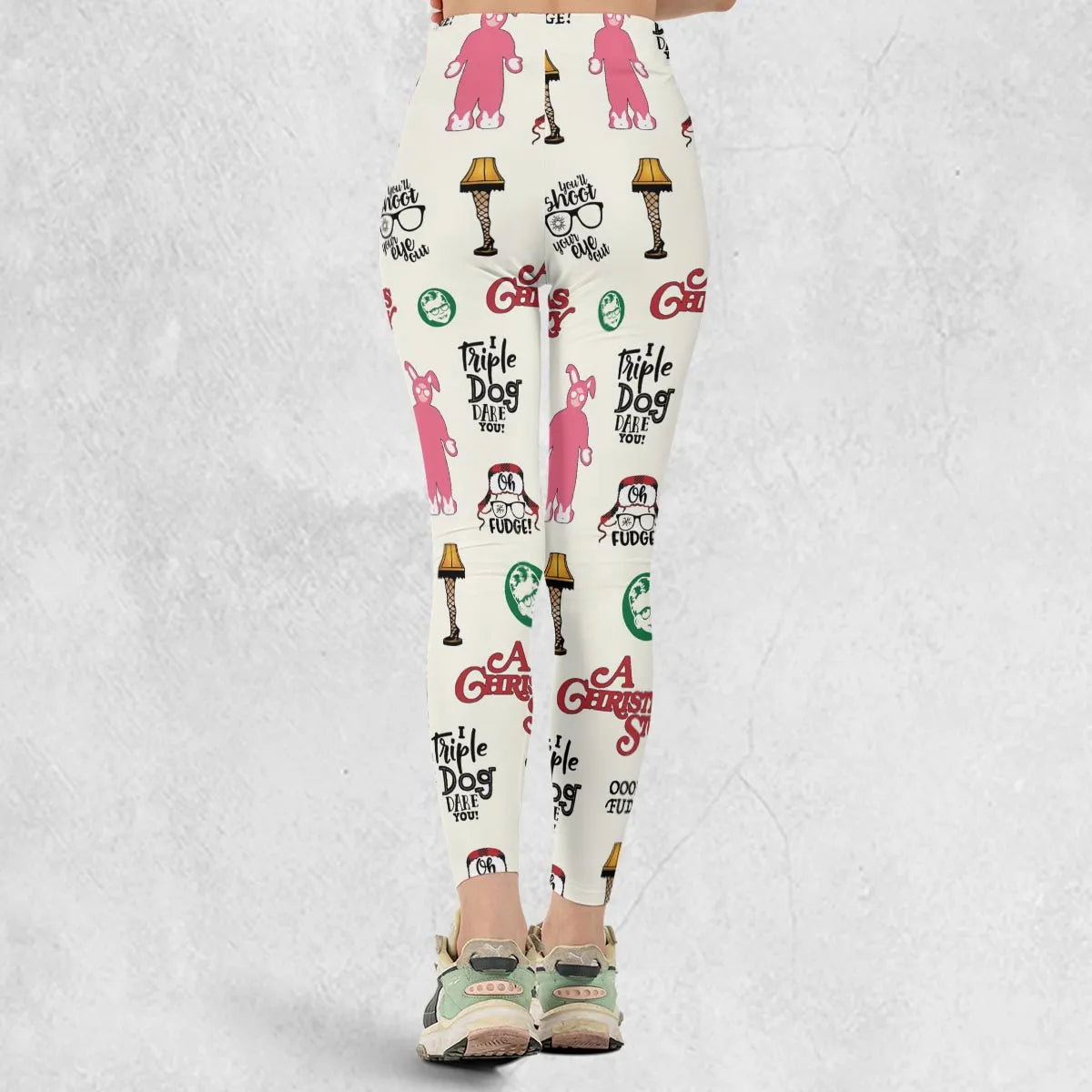 A Christmas Story Pattern Legging