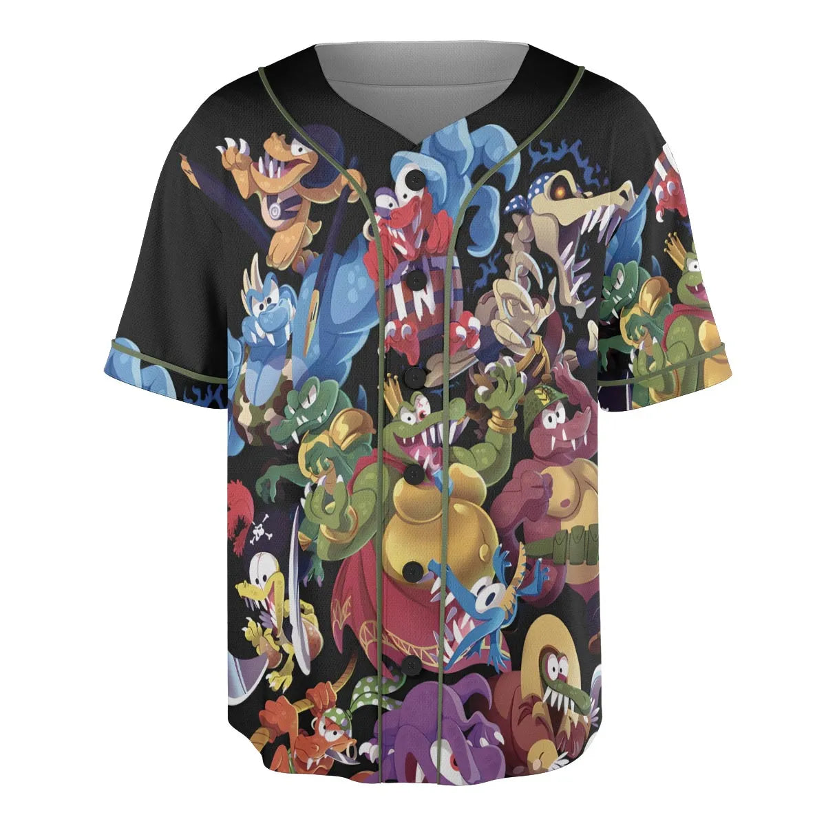 Krem Krew Donkey Kong Unisex Baseball Jersey