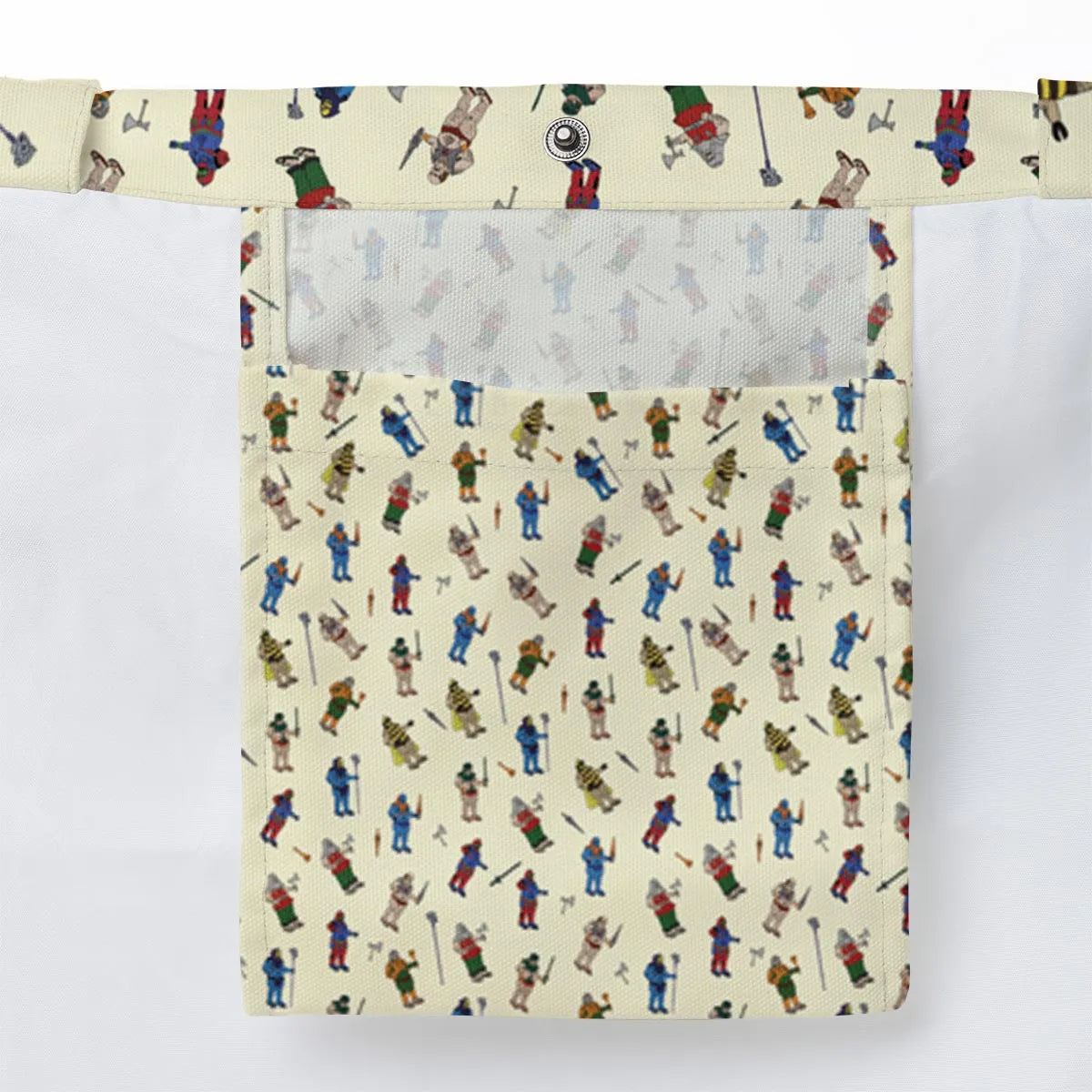 Carl In Masters Of The Universe Pattern Large Tote Bag