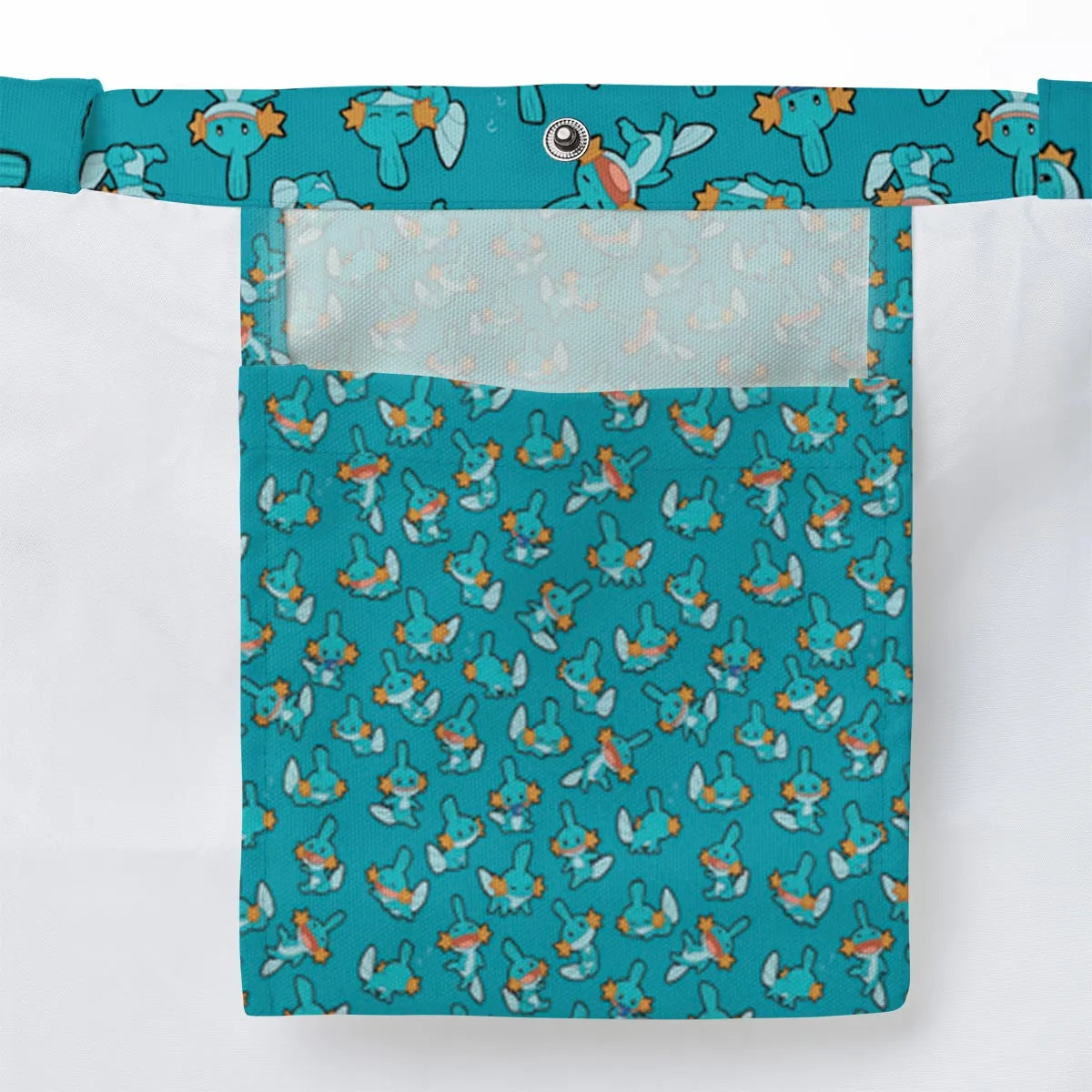 Cute Mudkips Pokemon Large Tote Bag