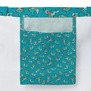 Cute Mudkips Pokemon Large Tote Bag