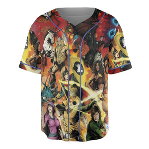 Great Power Dungeons Unisex Baseball Jersey