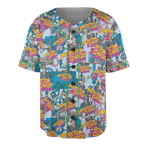 Inspector Mode Inspector Gadget Unisex Baseball Jersey