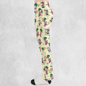 Ricochet Rabbit And Droop-A-Long Flare Leggings
