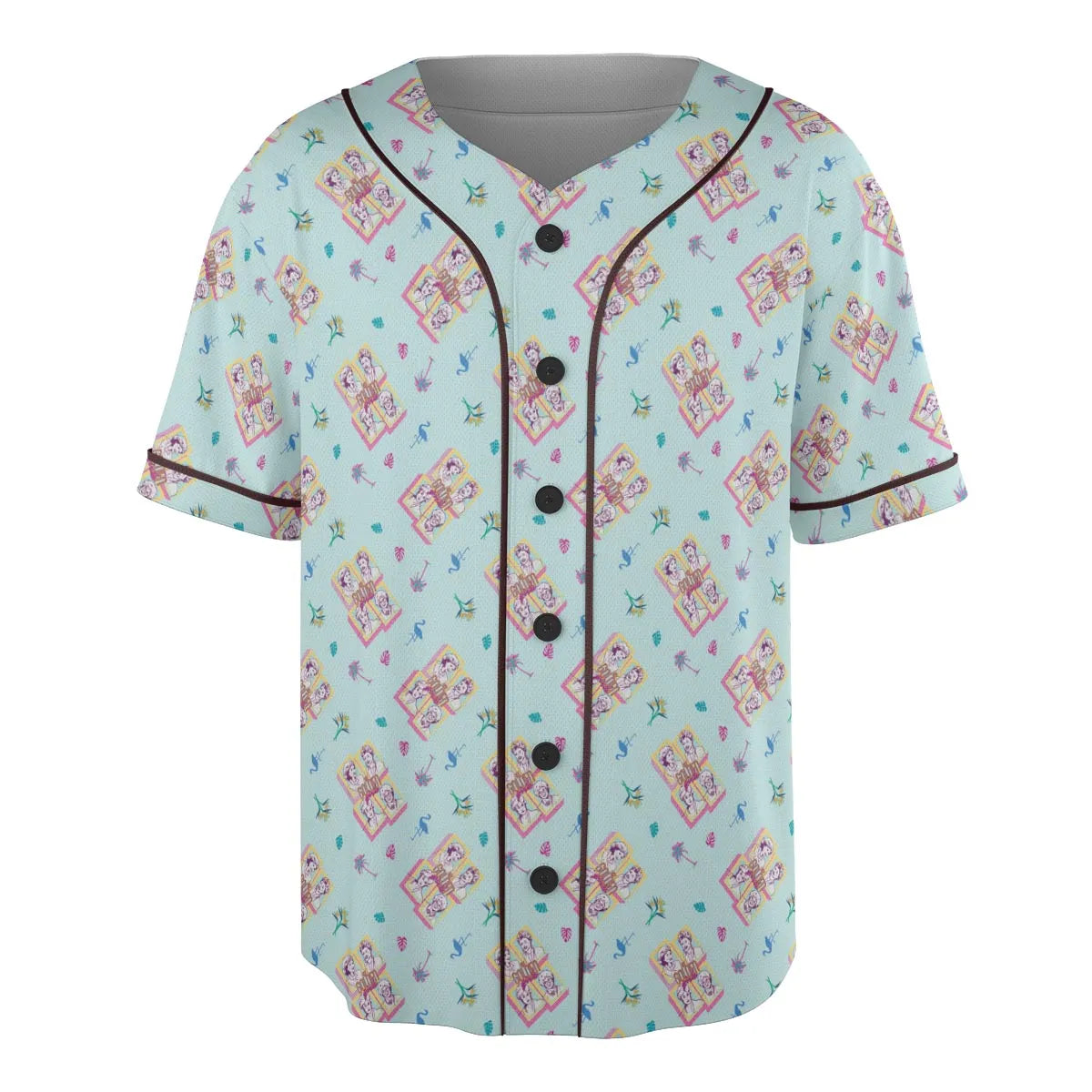 Golden Girls Patterned Unisex Baseball Jersey