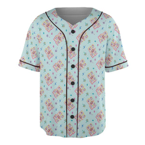 Golden Girls Patterned Unisex Baseball Jersey