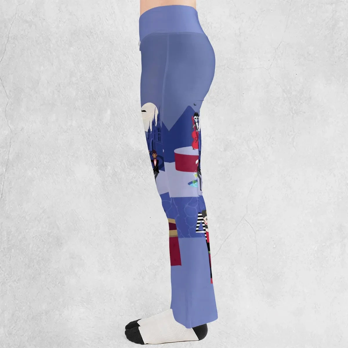 Monster Universal Dance Party Flare Leggings