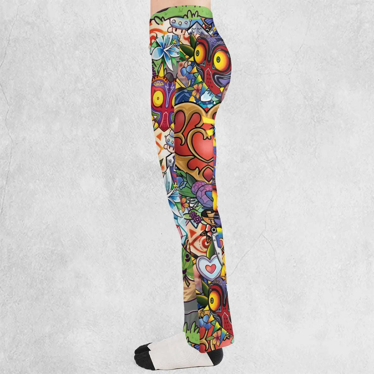 A Majora's Mask The Legend of Zelda Flare Leggings