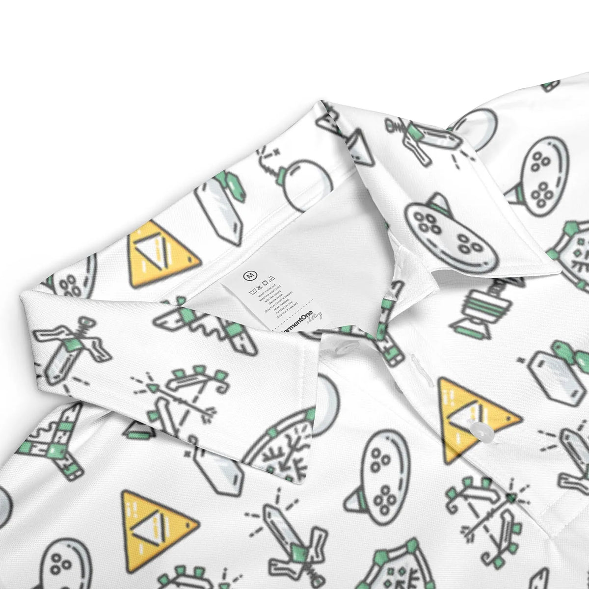 The Zelda Pixel Style AOP Men/Women Polo Shirt