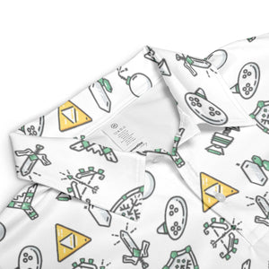 The Zelda Pixel Style AOP Men/Women Polo Shirt