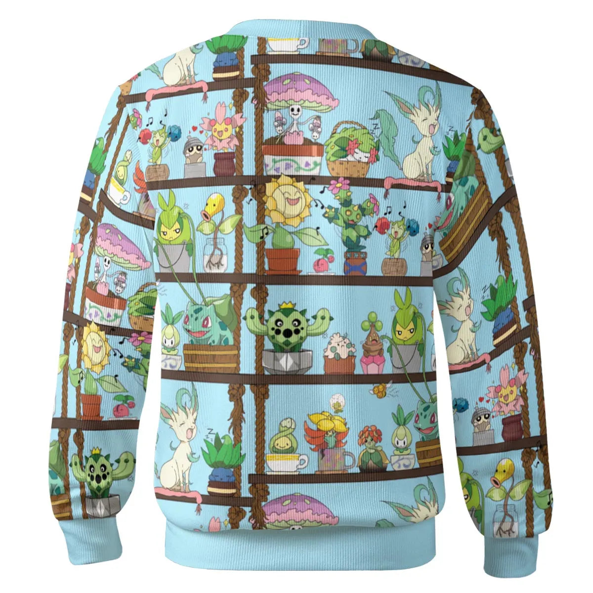 Grass Type Pokemon Cardigan