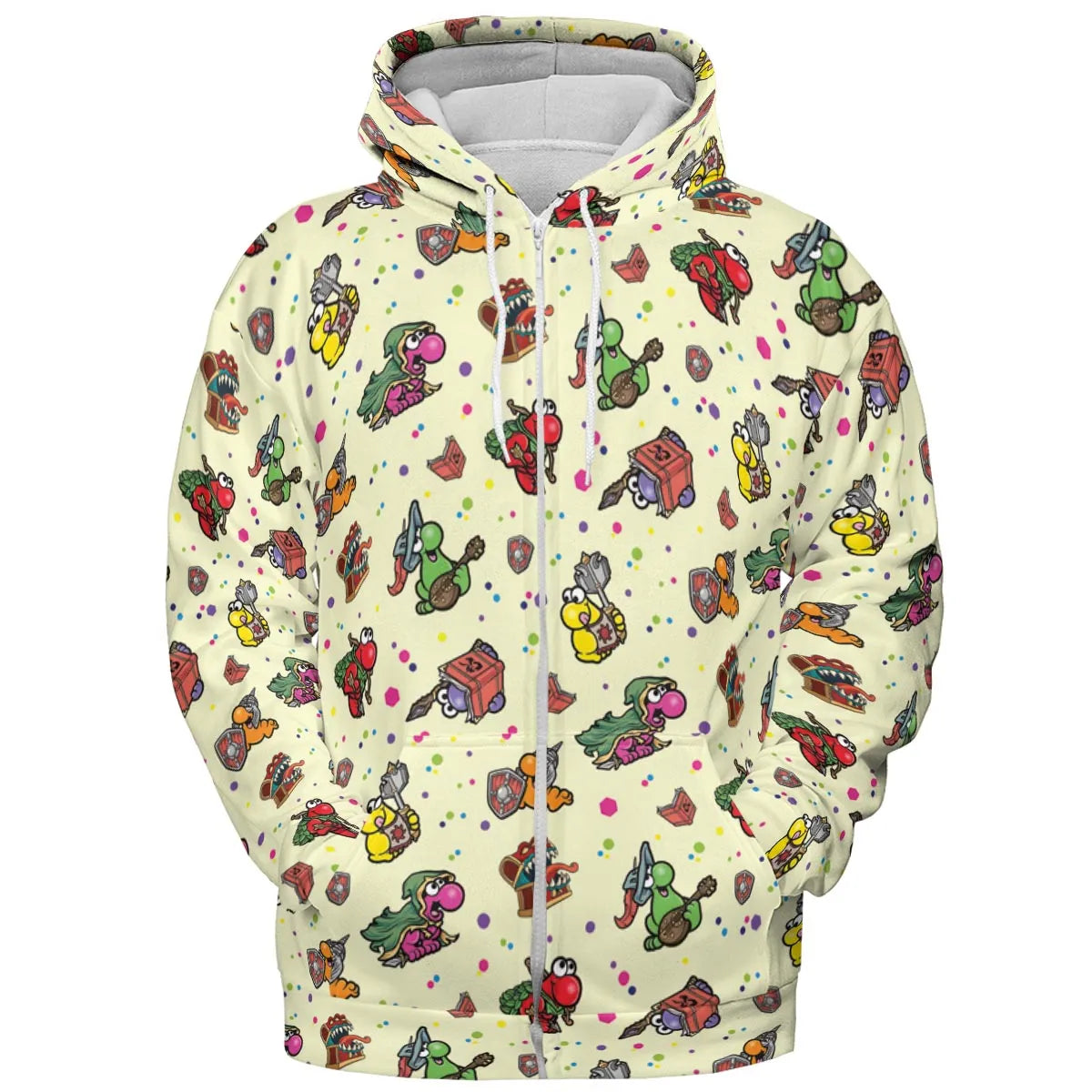 Nerd Candy DnD All-over Print Hoodie