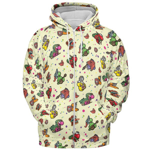 Nerd Candy DnD All-over Print Hoodie