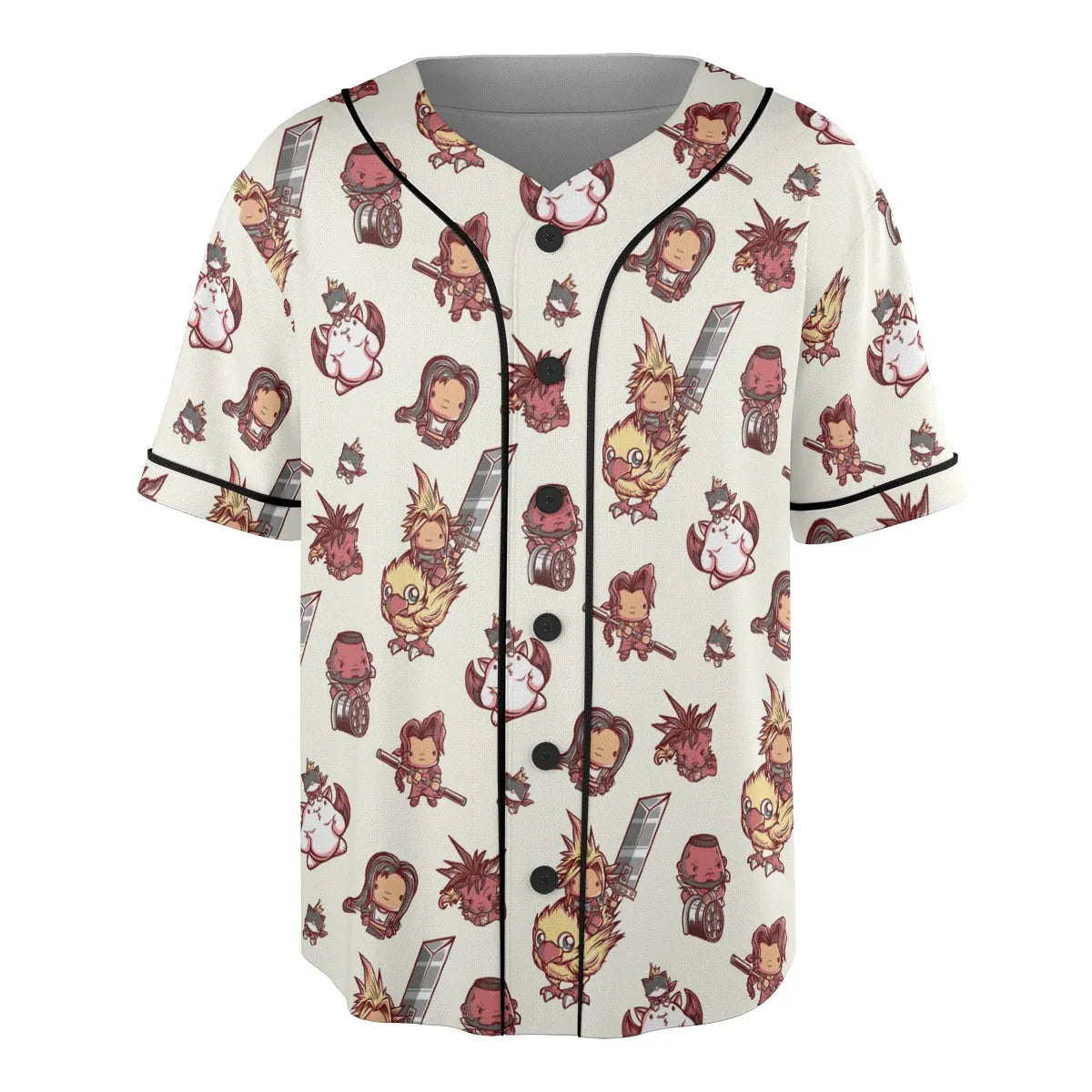 Cute Fantasy Final Fantasy Unisex Baseball Jersey