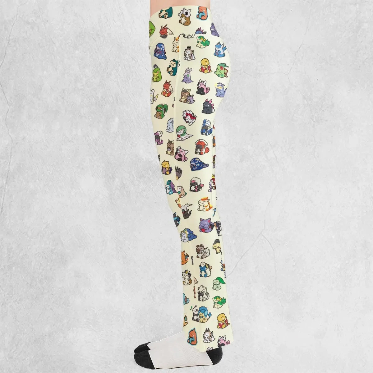Pokemon In Substitute Style Flare Leggings