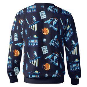Horror Slasher Michael Myers Halloween Cardigan