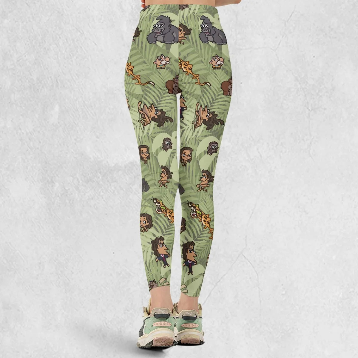 Tarzan Characters Legging