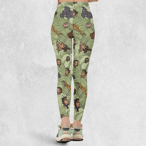 Tarzan Characters Legging