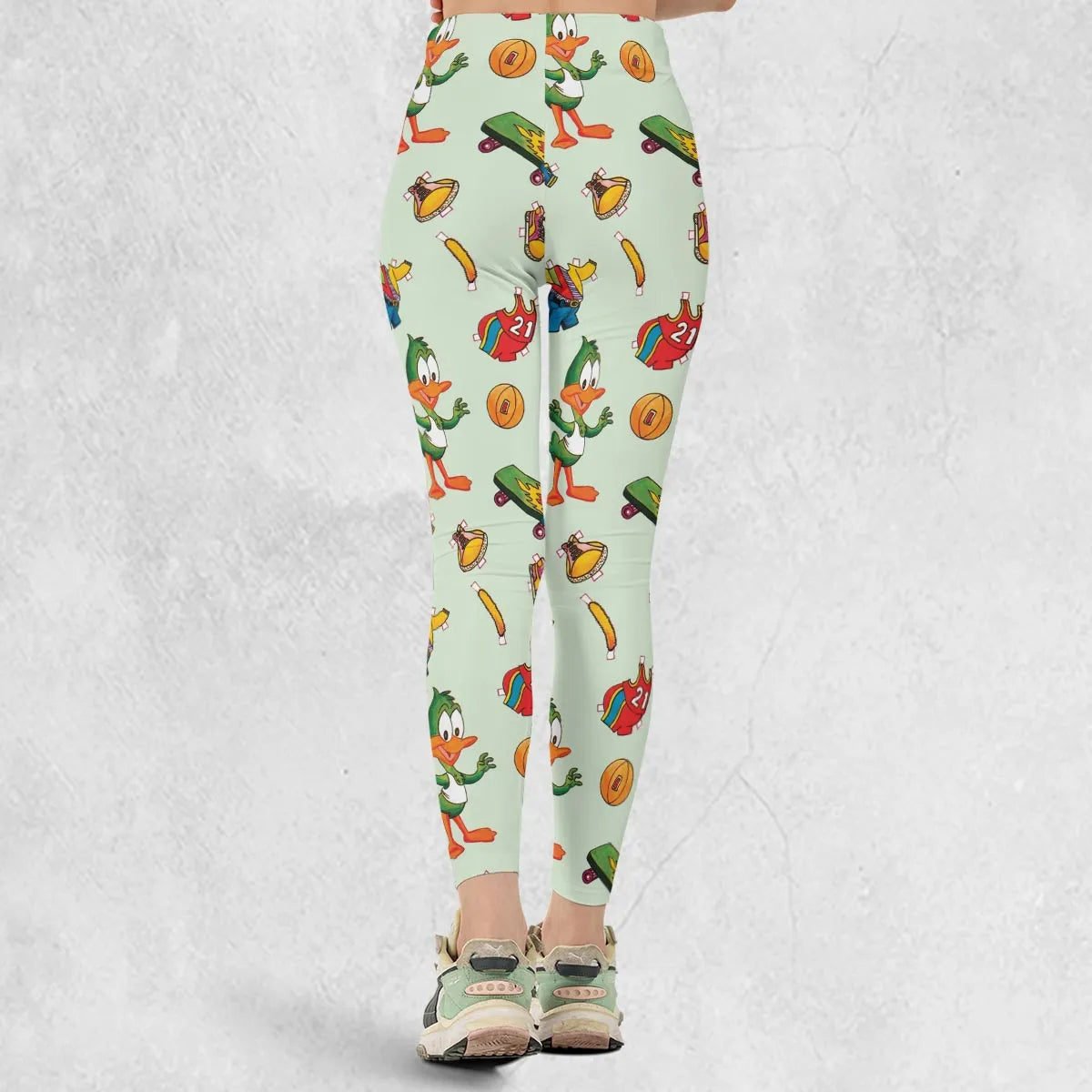 Plucky Duck Tiny Toon Adventures Legging