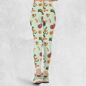 Plucky Duck Tiny Toon Adventures Legging