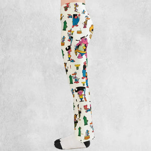 Terrytoons Characters Flare Leggings