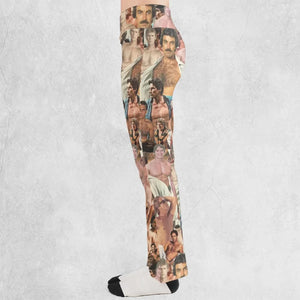 Vintage Hunks of The 80s Flare Leggings
