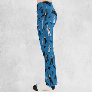 Nakatomi Takeover Die Hard Flare Leggings