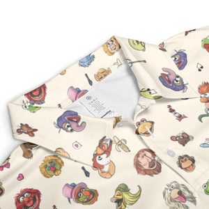 The Muppets Pattern AOP Men/Women Polo Shirt
