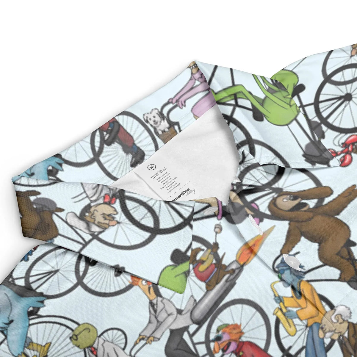 Tour De Muppet The Muppet Movie AOP Men/Women Polo Shirt