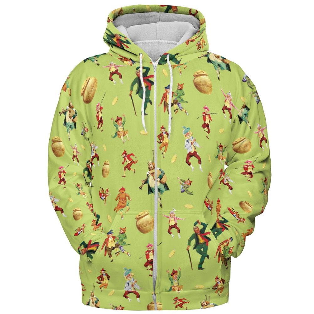 All-over Print Hoodie - HEU7C83Z -  - 3