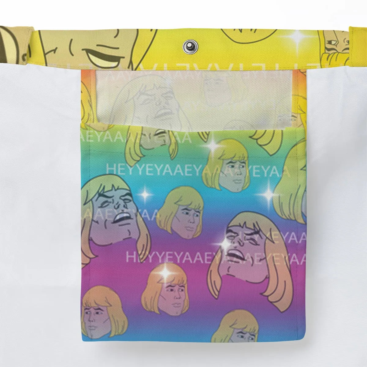 HEYYEYAA He-Man MOTU Large Tote Bag