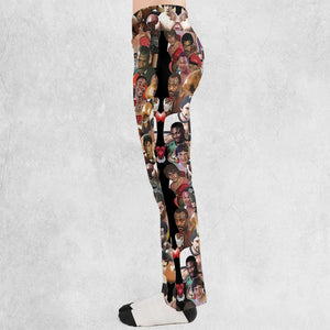 Fight Night Fit Boxing Legends Flare Leggings
