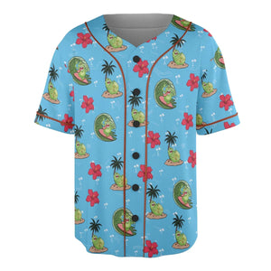 Ghostbusters Slimer Summer Vibes Unisex Baseball Jersey