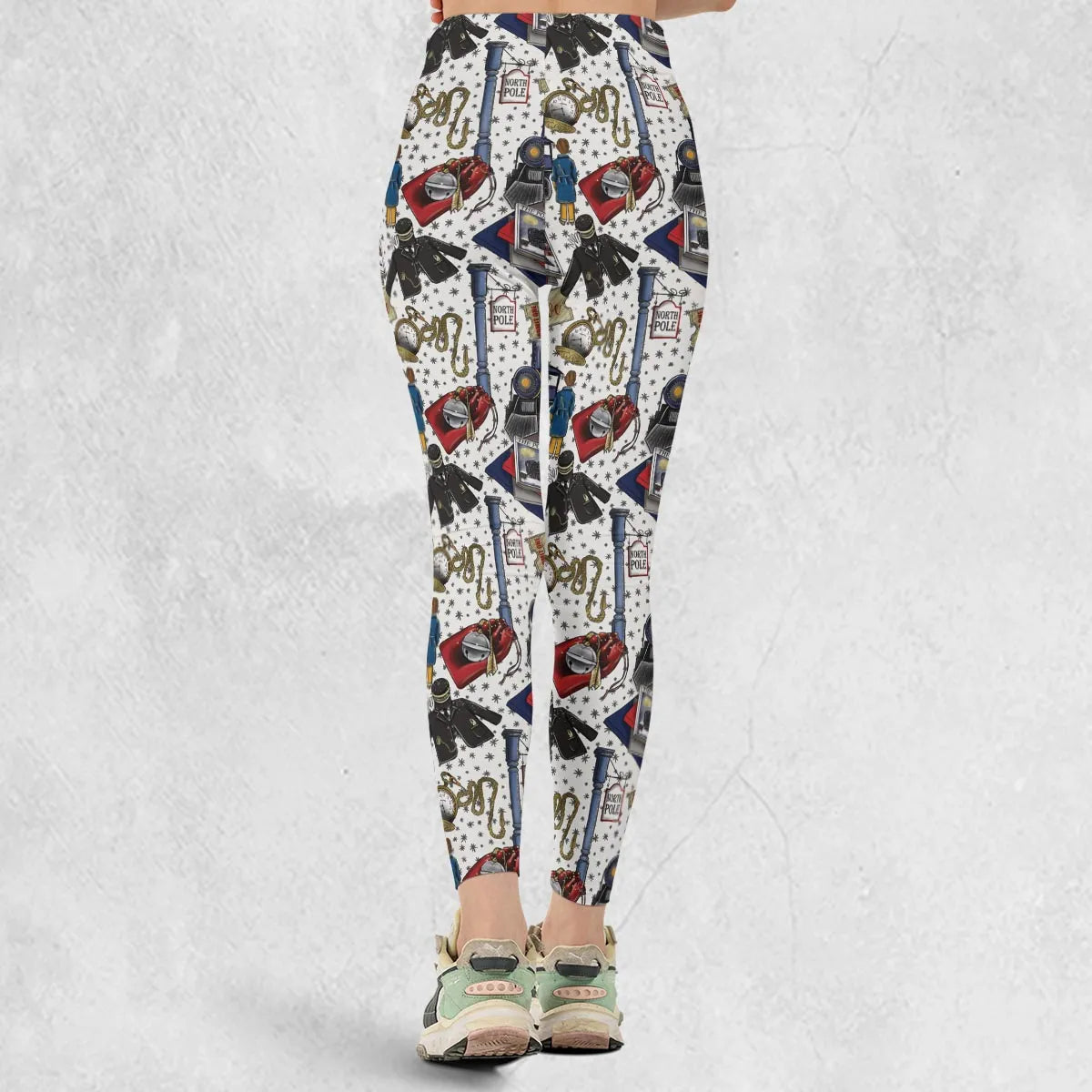 The Polar Express Christmas Movie Legging