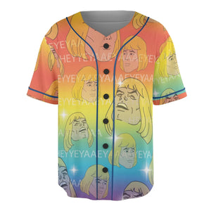 HEYYEYAA He-Man MOTU Unisex Baseball Jersey